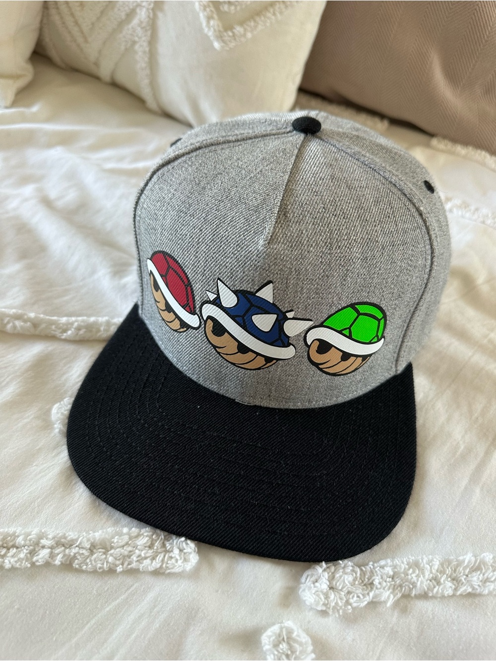 Custom made Mario Kart SnapBack hat